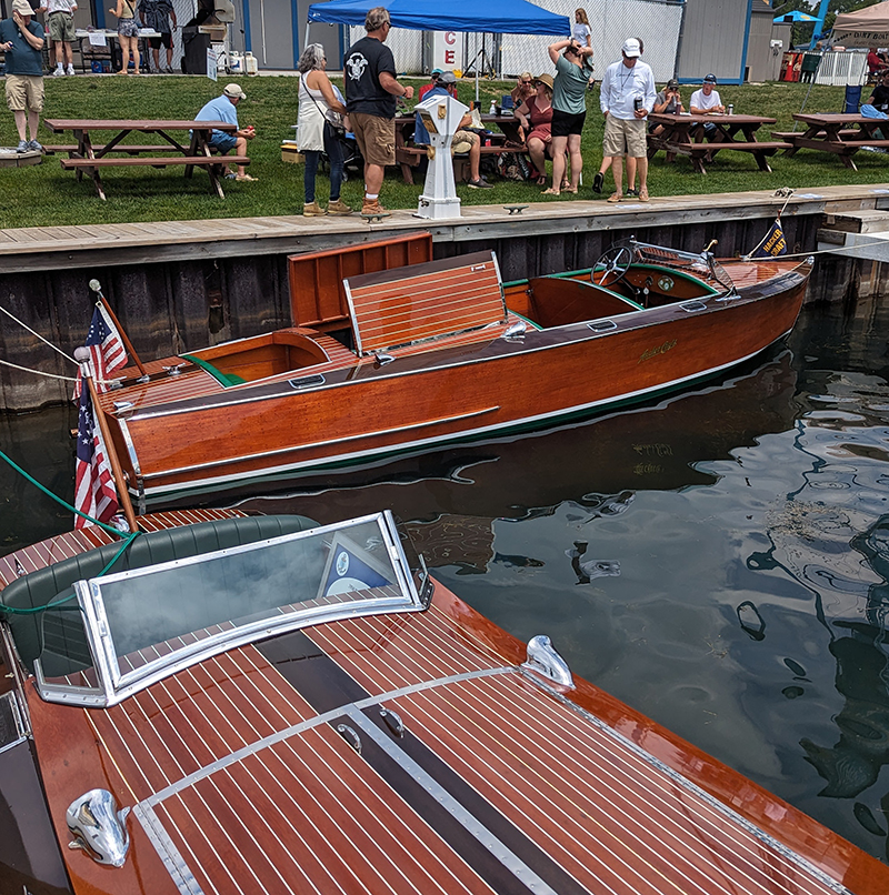We Have Visual Proof Now there Was A Show In Algonac This Past Weekend Classic Boats Woody